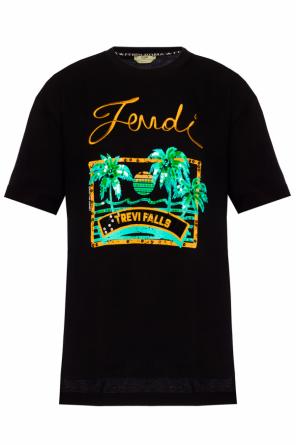 Printed t-shirt, zdjęcie 1 Printed t-shirt od Fendi